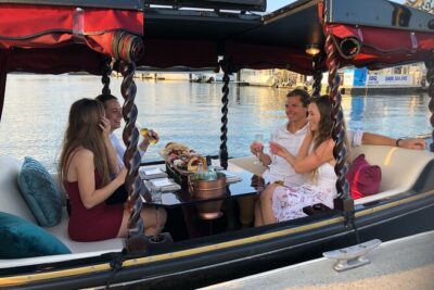 1 Hour Private Romantic Gondola Cruises in Banksia Beach - The main highlight: Glasshouse Mountains during the cruise