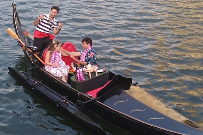 Aloha Gondola Cruise with Drinks & Pastries - Entering the gondola area near Ala Moana’s waterfront