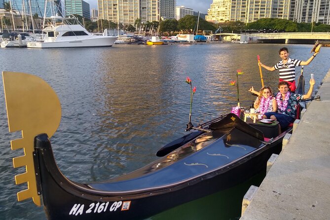 Aloha Gondola Cruise with Drinks & Pastries - The gondola cruise route: Waikiki’s Grand Canal and harbor views