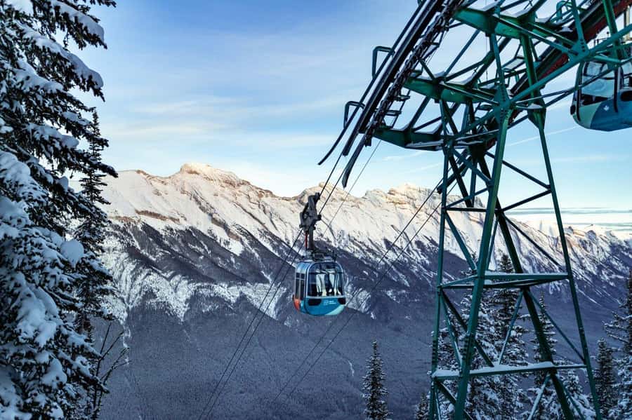 Banff Gondola, Banff Town, Lake Minnewanka, Bow Falls - A winter-ready Banff day that covers the highlights