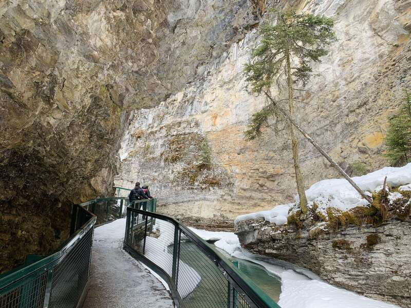 Banff: Gondola Cave Basin, Johnston Canyon & Lake Minnewanka - Bow Falls, Fairmont pass-by, and Surprise Corner photos