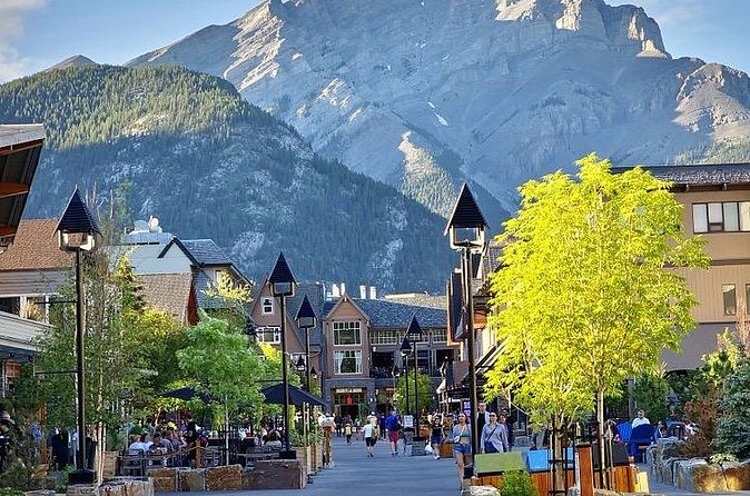 Banff Gondola Hot Springs Bow Falls and Three Lakes tour - Lake Minnewanka: Glacial Scale, Boating, Trails, and the “Big Stop” Feel
