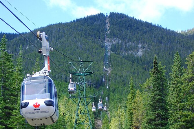 Banff Gondola Hot Springs Bow Falls and Three Lakes tour - Upper Hot Springs: Mineral Relaxation, Plus the One Real Risk