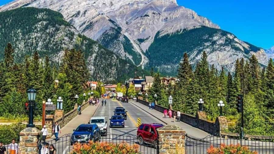 Banff: Gondola, Hot Springs, Bow falls & Three lakes tour - Banff Downtown Time: Real Breaks, Real Food Stops