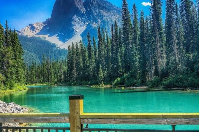Banff Gondola, Lake Louise, Emerald Lake and Lake Minnewanka Tour - Emerald Lake in Yoho: jade color and an easy shoreline