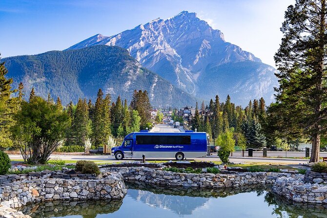 Banff Morning Tour Scenic Highlights and Gondola Ride - Lake Minnewanka first: the underwater ghost-town hook