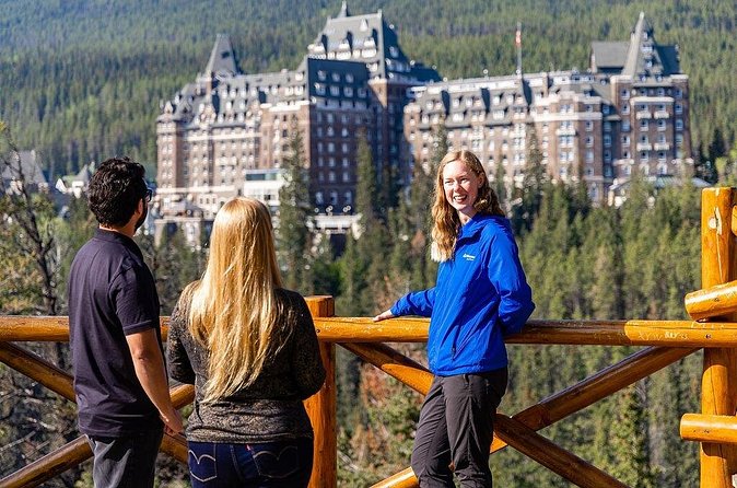 Banff Morning Tour Scenic Highlights and Gondola Ride - Hoodoos Trail: learning the odd shapes instead of just spotting them