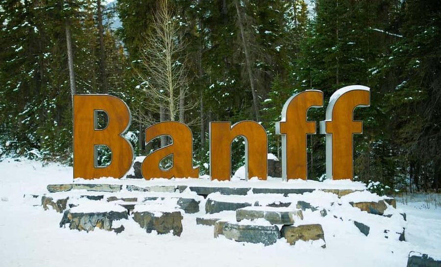 Banff Town, Gondola, Hot Springs, Bow Falls & Three Lakes - Johnson Lake and a Final Viewpoint: The Day Winds Down Nicely