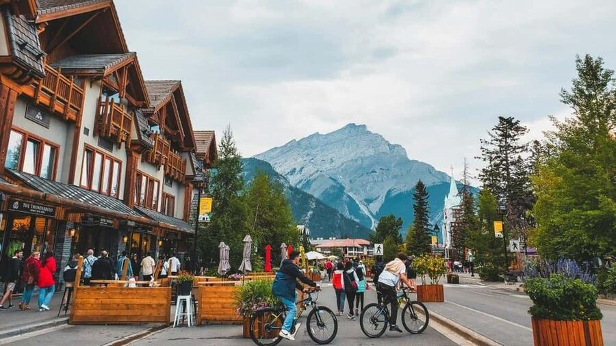 Banff Town, Gondola, Hot Springs, Bow Falls & Three Lakes - Bow Falls: A Short Stop That Hits Like a Waterfall Should