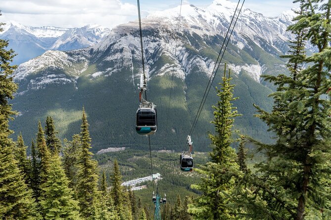 Calgary/Banff: Gondola, Upper Hot Spring, Bow Fall & Top 3 Lakes - Lake Minnewanka: glacial scenery with boating and easy trail options