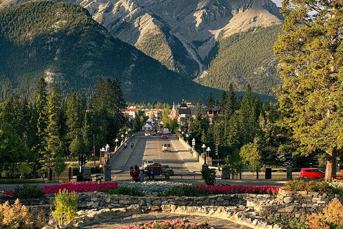 Calgary/Banff: Gondola, Upper Hot Spring, Bow Fall & Top 3 Lakes - Banff town hour: quick browsing, coffee energy, and wildlife chances