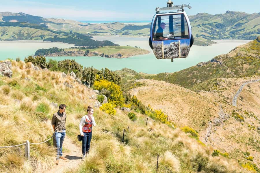 Christchurch: Gondola Ride - The gondola ride itself: short trip, big payoff