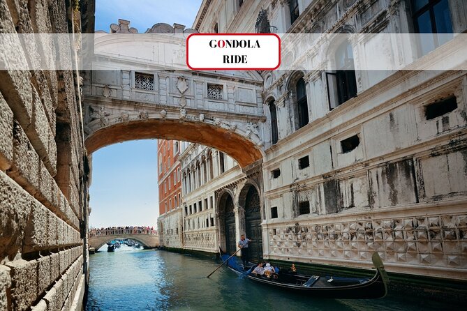 Crafted Gondola Ride under Breathtaking Bridge of Sighs™ - Key Highlights at a Glance