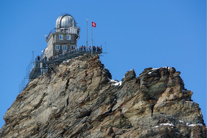 Daytrip to Jungfraujoch Top of Europe and Interlaken from Zurich - Sphinx Observation Platform: where the Aletsch Glacier views happen