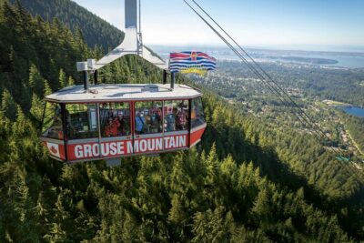 Guided Vancouver Hiking Highlights Day Tour with Gondola Download - Grouse Grind in real life: stairs, evergreen shade, and the 800m wall