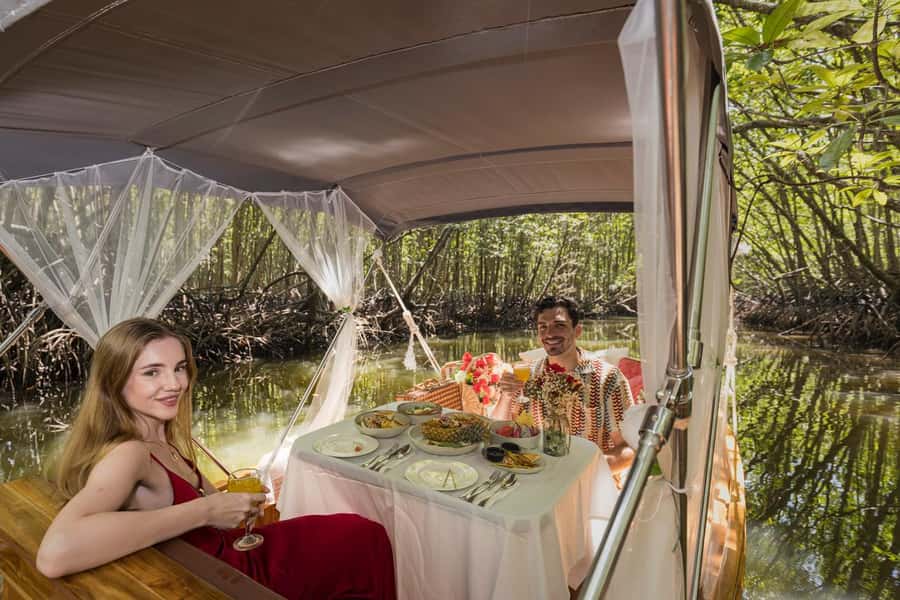 Krabi Private Gondola Cruise with Lunch and Picnic - Entering Krabi’s Mangrove World on a Private Thai Gondola