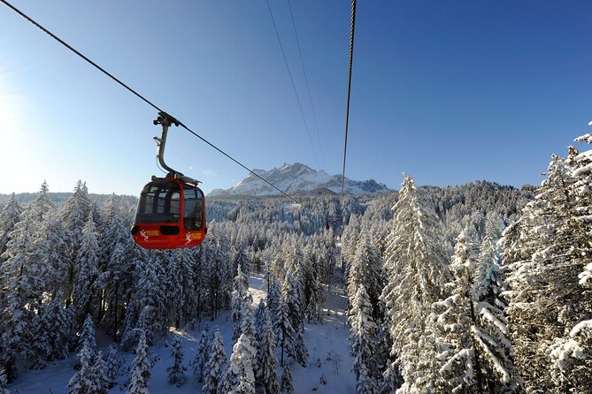 Mt. Pilatus Gondola and Aerial Cableway Ticket from Kriens - Practical comfort notes: cold tops, stroller rules, and walking style