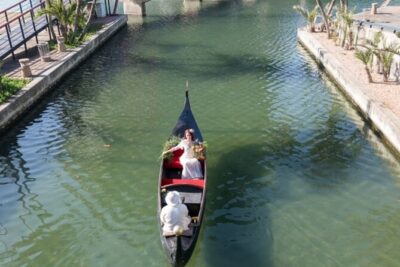 Picnic Gondola Boat Ride at Durban Point Waterfront Canal - The picnic basket: local cheeses, juice, biscuits, and chocolates