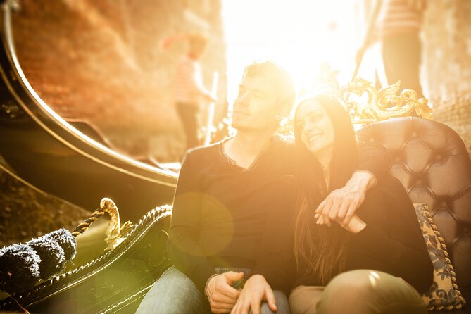 Private Photoshoot on Personal Gondola in Venice - The private gondola moment: 30 minutes of calm posing on the canals