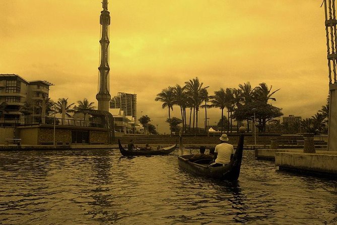 Relaxing Gondola Boat Ride on the Durban Point Waterfront Canal - A Perfect Fit for Couples, Families, and First-Timers