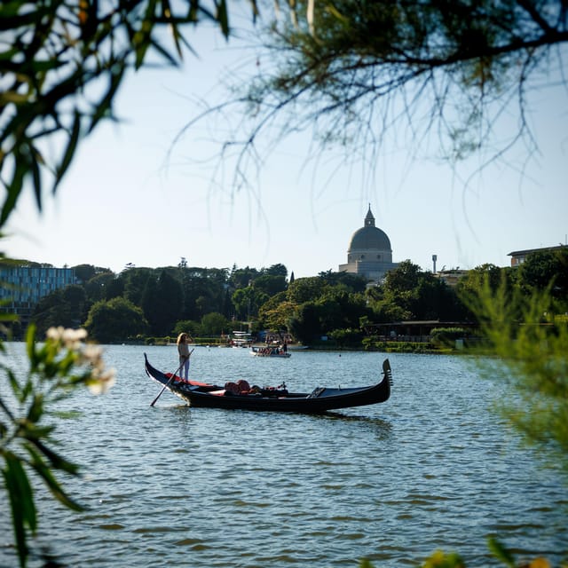 Roma: The one and only Roma Gondola tours on the lake! - Exploring the magic of the EUR district from the water