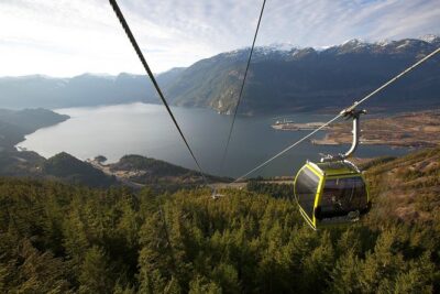 Sea to Sky Gondola Ticket - The gondola ride itself: smooth Austrian cabins with panoramic sightlines