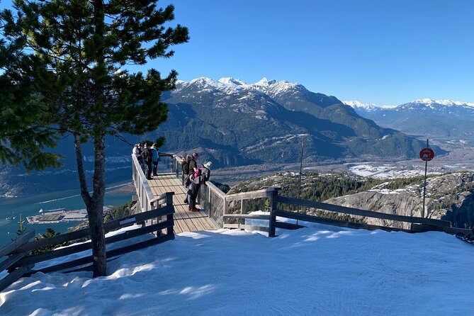 Snowshoeing at The Top of The Sea to Sky Gondola - What the Max 8 Travelers Really Changes