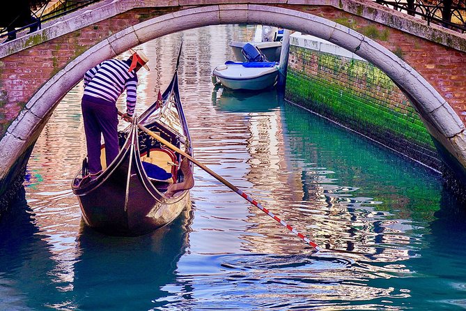 Venice: Classic 30-Minute Gondola Ride Through the Canals - Fenice area and the surrounding canals: how Venice feels when the boat squeezes through