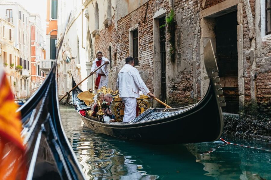 Venice: Grand Canal Gondola Ride with App Commentary - The Route’s Big Finish: Saint Mark’s Basin and San Giorgio