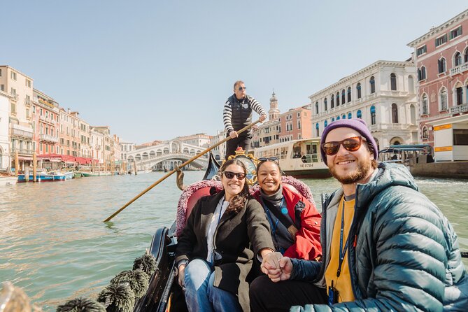 Venice In a Day: St Mark's, Doges Palace Gondola Ride & City Tour - Gondola on the Grand Canal and back canals: your time to breathe