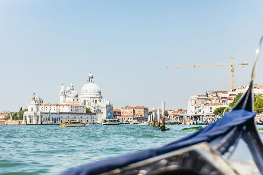Venice: Private Crafted Gondola Ride Along Grand Canal - Teatro La Fenice, Santa Maria della Salute, and Punta della Dogana From the Water