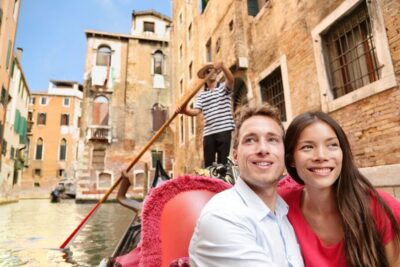 Venice: Private Gondola Ride - The route: Grand Canal to Punta della Dogana to the quieter edges