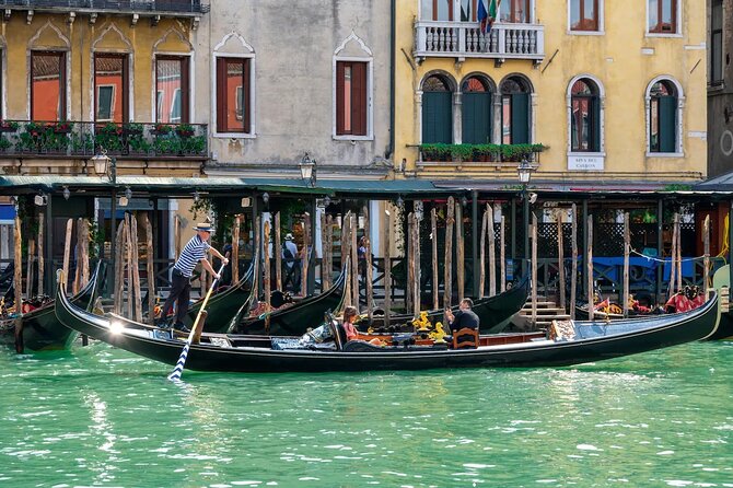 Venice Private Gondola Ride: Explore Hidden Canals and Sights - Rialto and San Polo from the water: pastries, markets, and the bridge view