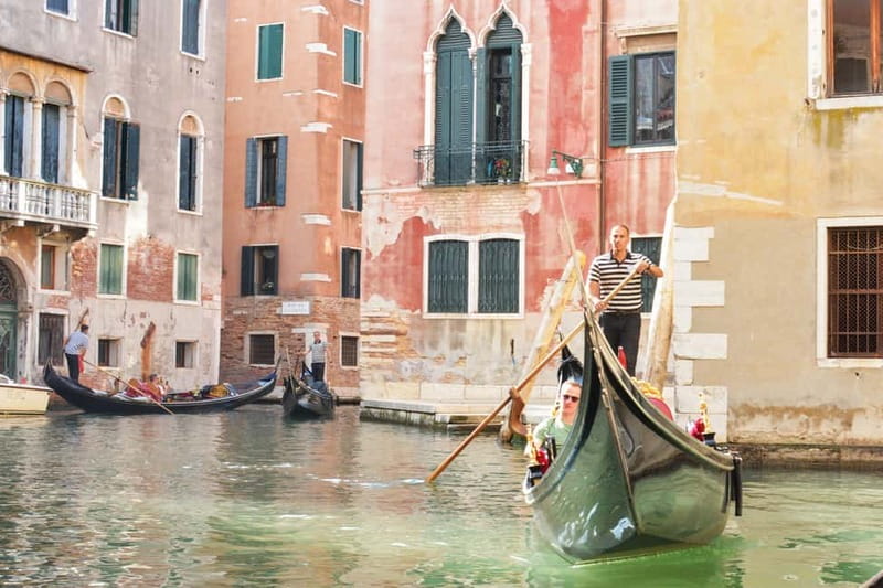 Venice: Romantic Shared Gondola Serenade on the Grand Canal - Grand Canal glide and quiet waterways: what you’ll actually see
