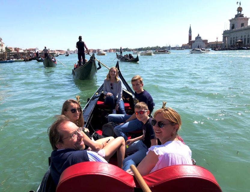 Venice: St. Mark's, Walking Tour and Gondola Combo - Gondola time on smaller canals: Basilica della Salute from a new angle